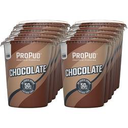 NJIE Propud Protein Pudding Chocolate 500g 12 stk