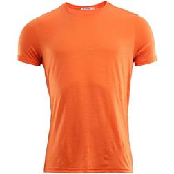Aclima LightWool T-Shirt Round Neck Orange Tiger