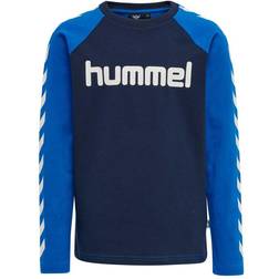 Hummel Boy's T-shirt L/S - Lapis Blue (213853-8678)