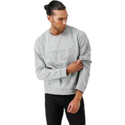 Svea Sixten Sweatshirt Grey, Male, Tøj, Skjorter, Grå