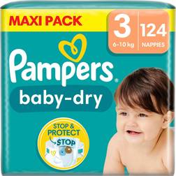 Pampers Baby-Dry Size 3 6-10kg 124pcs