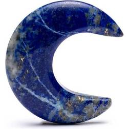 Phoenix Halvmåneformet ædelsten Lazuli Dekorationsfigur