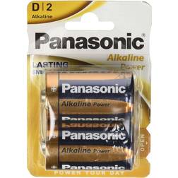 Panasonic Alkaline Power D 2-pack