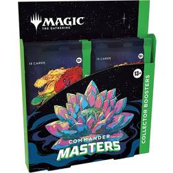 Wizards of the Coast Magic the Gathering Commander Masters Collector Boosters 4 Packs