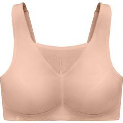 Glamorise No-Bounce Camisole Sports Bra - Cafe