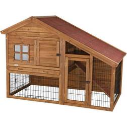 Trixie Natura Small Animal Hutch with Outdoor Run 151x107x80cm