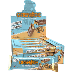 Grenade Chocolate Chip Cookie Dough Protein Bar 60g 12 stk