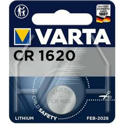 Varta Litium knap-cellebatteri 1x 3V CR 1620 CR1620 3 V 70 mAh 1.55 V