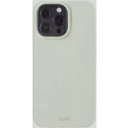 Holdit Mobilcover Silicone White Moss iPhone 13 Pro
