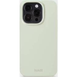 Holdit Mobilcover Silicone White Moss iPhone 14 Pro