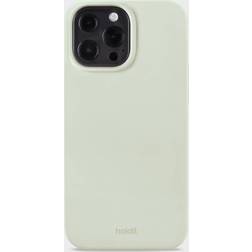 Holdit iPhone13 Pro Max Silicone Case Mobilcover White Moss