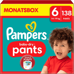 Pampers Baby-Dry Pants Size 6 14-19kg 138pcs