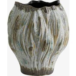 Nordal Henry S Brown/Green/White Vase 25.5cm
