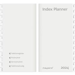 Mayland Index Planner månedskalender REFILL + tlf.reg. 202