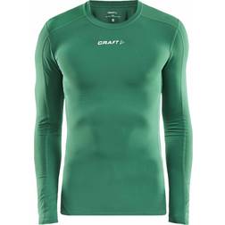 Craft Sportswear Pro Control Kompression Langærmet Trænings T-shirt Herre Grøn