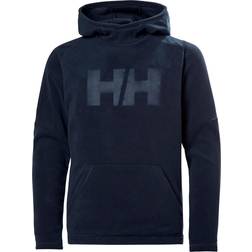 Helly Hansen Jr Daybreaker Hoodie 597 Navy, Unisex, Tøj, Skjorter, Blå