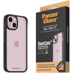 PanzerGlass iPhone 15 ClearCase Cover gennemsigtig