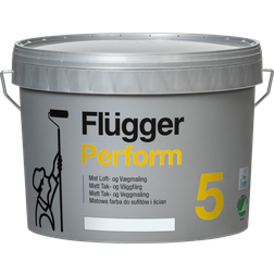 Flügger Perform 5 Vægmaling Hvid 2.8L
