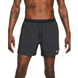 Nike Men's Dri-Fit Stride 5" Brief-Lined Running Shorts - Black