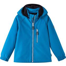Reima Kid's Vantti Soft Shell Jacket - True Blue (5100009A-6630)