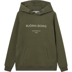 Björn Borg Logo Hoodie Grøn 158-164