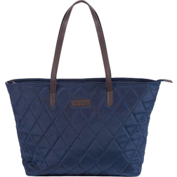 Barbour Witford Ladies Quilted Tote Bag - Navy
