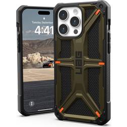 UAG Monarch Kevlar Cover iPhone 15 Pro Max Grøn