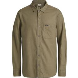 Lundhags Men's Ekren Solid Long Sleeve Shirt, XXXL, Clover