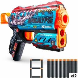Zuru Dart-Pistole X-Shot Flux 21,5 x 14 x 4 cm 12 Stück