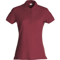 Clique Basic Polo T-shirt Women's - Burgundy