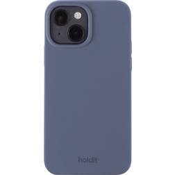 Holdit Mobilskal Silikon iPhone 15 Mørkeblå