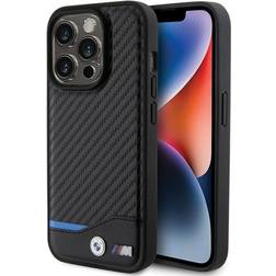 BMW Leather Carbon Case for iPhone 15 Pro