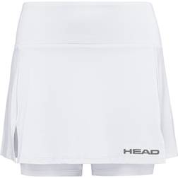 Head Girl's Club Basc Skort Sports Skirt - White
