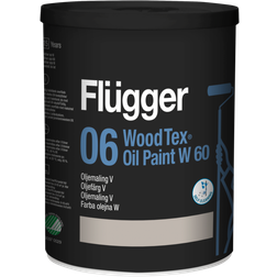 Flügger 06 Wood Tex Træmaling White 0.7L
