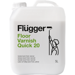 Flügger Floor Varnish Quick 20 Træbeskyttelse White 5L