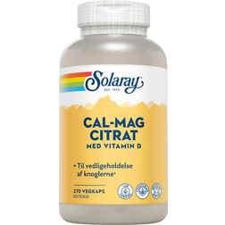 Solaray Cal-Mag Citrate with Vitamin D 270 stk