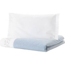 Ikea Duvet Cover 1 Pillowcase for Cot 100x125cm