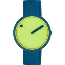 Picto Paradise green med deep blue 40 mm