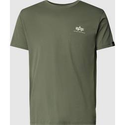 Alpha Industries Basic T Logo T-shirt 432 Vintage Green