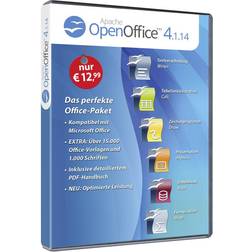 Office-pakke Markt & Technik OpenOffice 4.1.14 Windows Fuld version, 1 licens