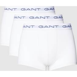 Gant Herre 3-Pack trunk-underbukser Hvid