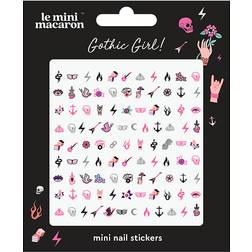 Le Mini Macaron Nail Stickers Gothic Girl