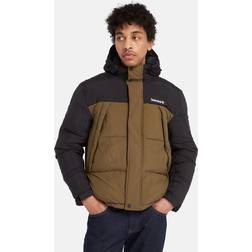 Timberland Classic Archive Puffer Jacket, Black/Olive