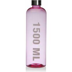 BigBuy Home Vandflaske Versa Pink Drikkedunk