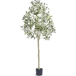 Vevor Olive Tree Tall Faux Green Kunstig plante