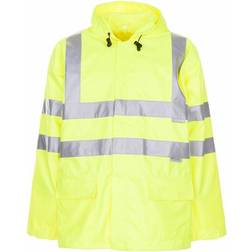 Planam Warnschutz-Regenjacke uni gelb