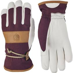 Hestra Voss CZone 5 Finger Gloves - Bordeaux