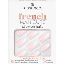 Essence French Manicure Click-on Nails #02 Baby Boomer Style 12-pack
