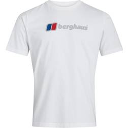 Berghaus Men's Organic Big Classic Logo Tee - White