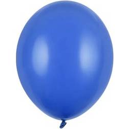 PartyDeco 100 stk Standard blå balloner str 10"